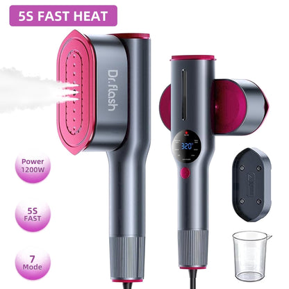 2-in-1 Steam Iron for Travel