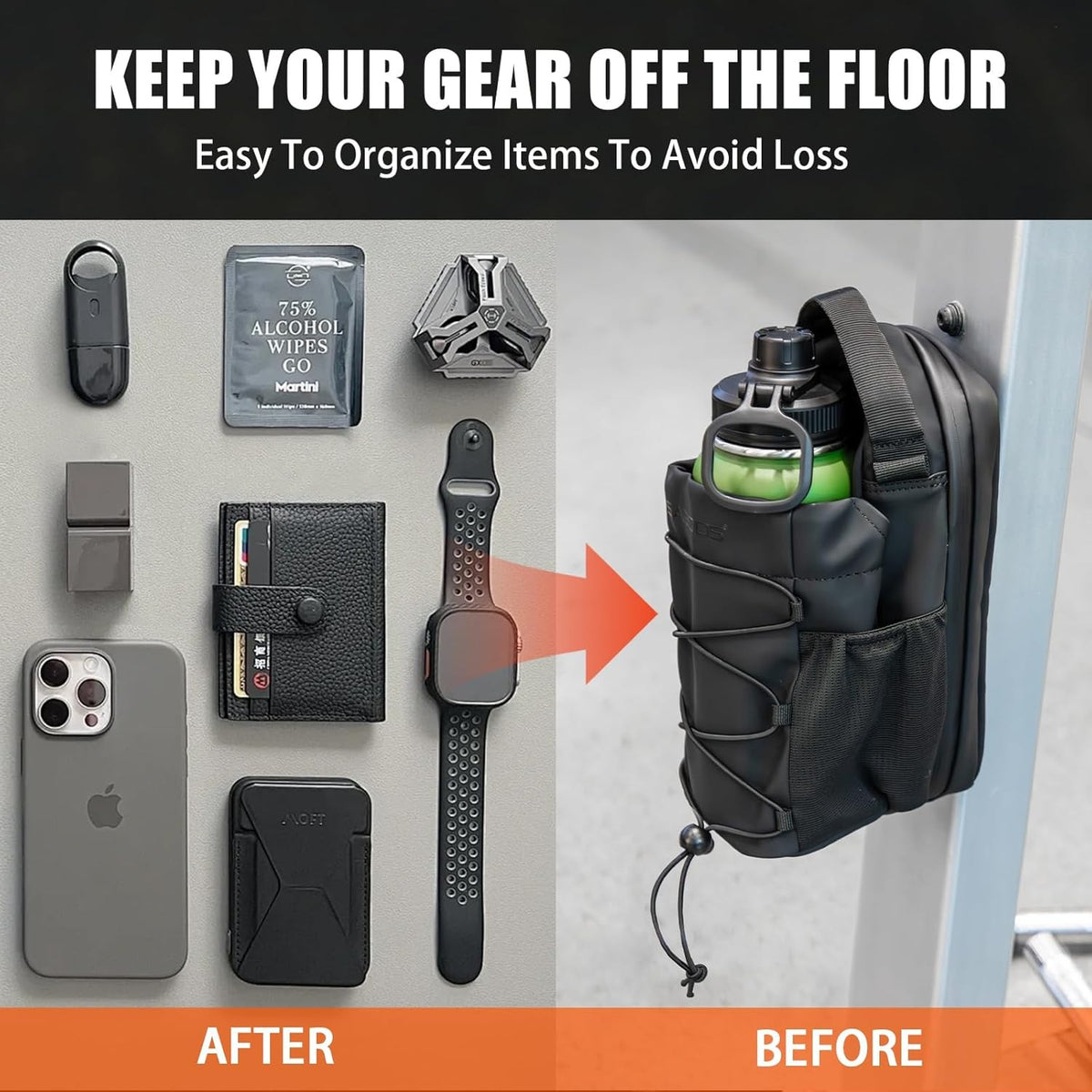 Magnetic Gym Bag